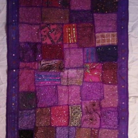 Indigo Indian Tapestry