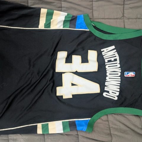 Nike Milwaukee Bucks Giannis Antetokounmpo jersey from 2019 Fear The Deer