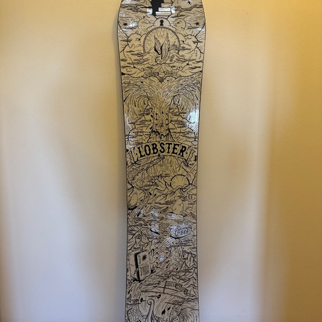 Snowboard Lobster Artist Edition X Aaron Schwartz