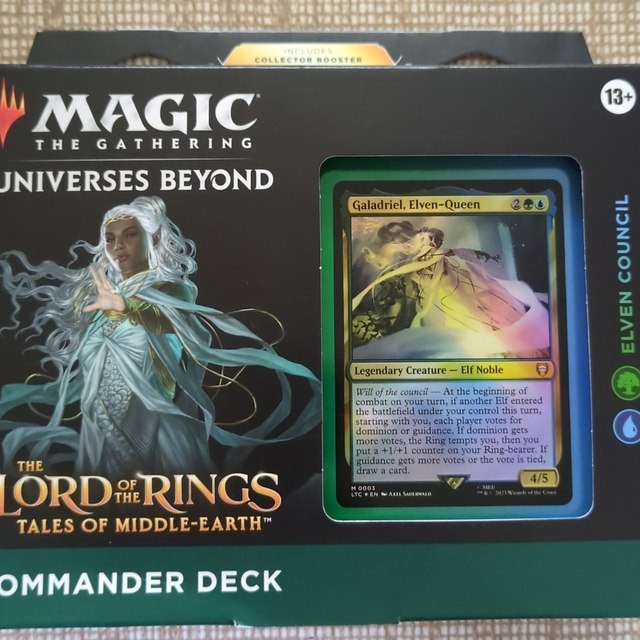 Magic the Gathering - Commander Deck Elven Council The Lord of The Rings