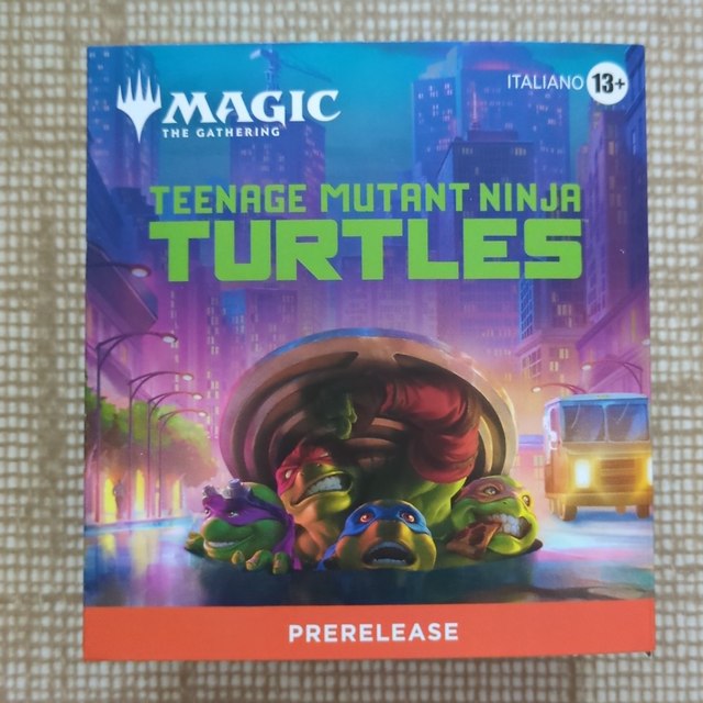 Box Prerelease TMNT Magic the Gathering