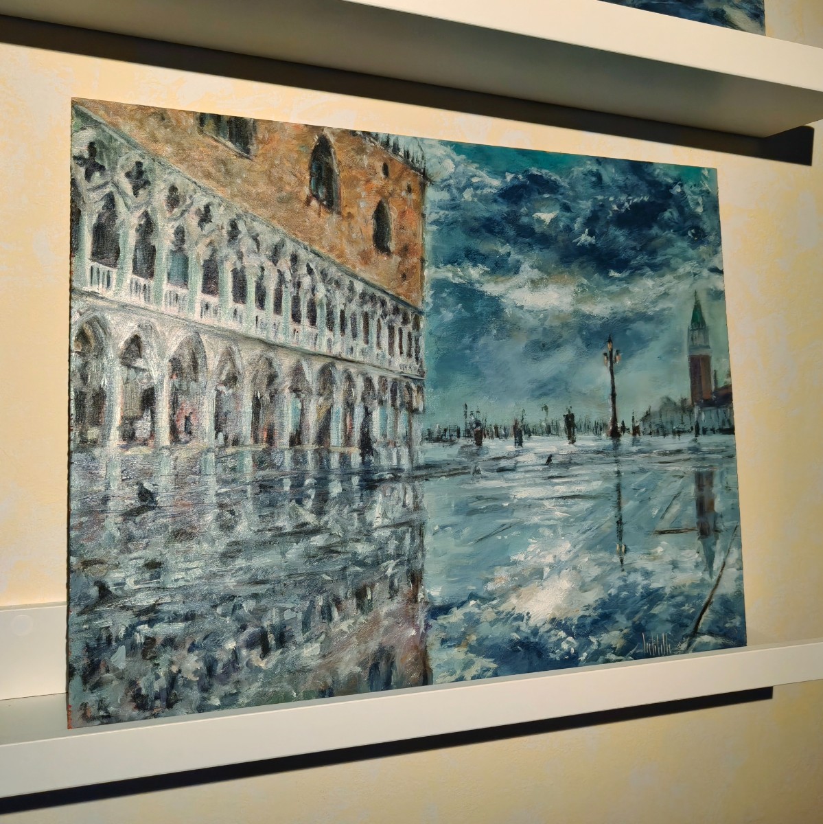 VENICE - Dipinto originale ad olio su tavola, 50×40cm — image 2