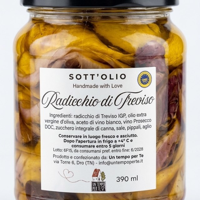 Radicchio di Treviso Sott'Olio – "Handmade with Love" (390 ml)