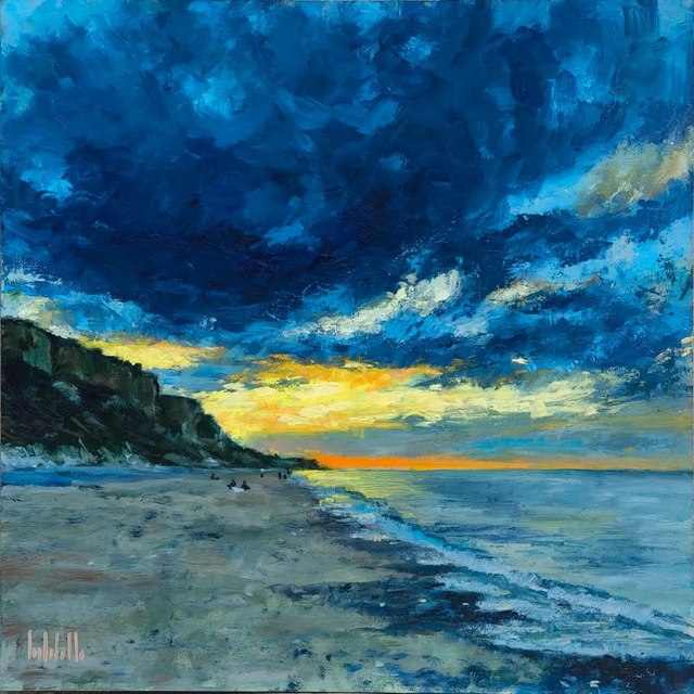 DESPITE - Dipinto originale ad olio su tavola, 40×40cm