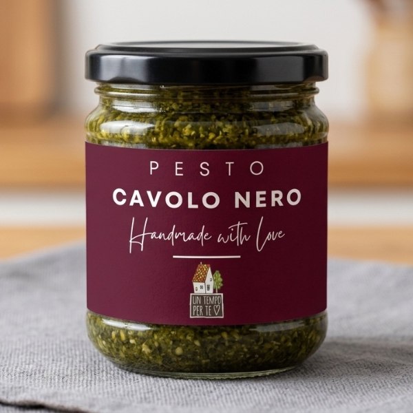 Pesto di Cavolo Nero (212 ml) – Handmade with Love