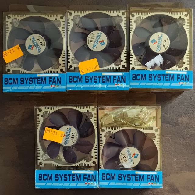 8CM SYSTEM FAN ALUMINIUM