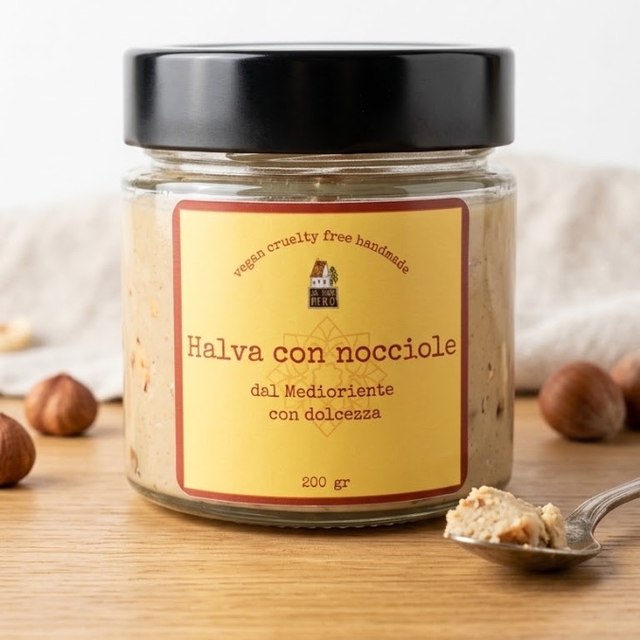 HALVA con NOCCIOLE / Crema dolce spalmabile