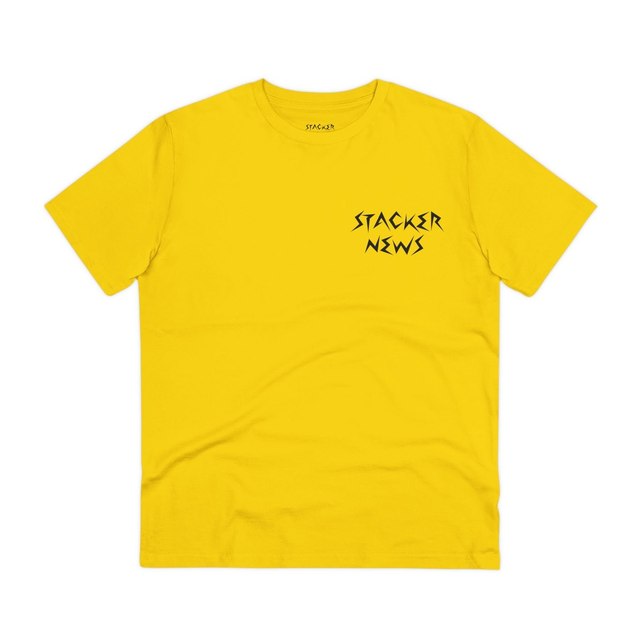 STACKER NEWS Limited Edition — Golden Yellow, 3XL