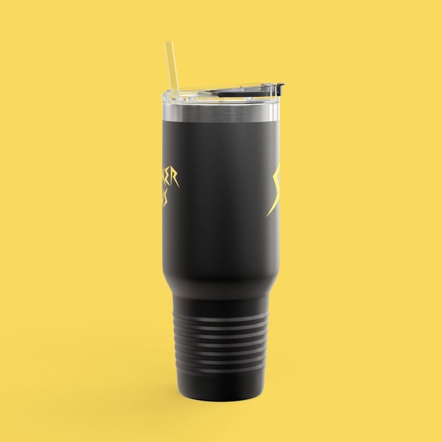 SN Logos Insulated Travel Mug, 40oz — 40oz, Black