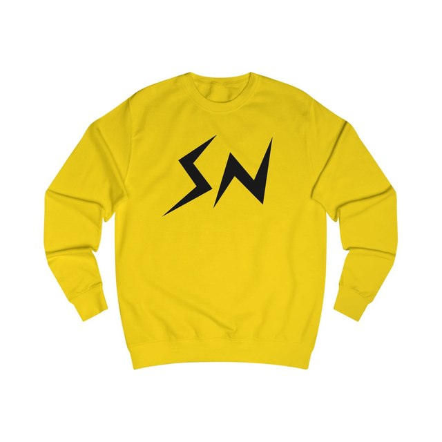 💛🩶🖤 SN Unisex Sweatshirt — Sun Yellow, XL